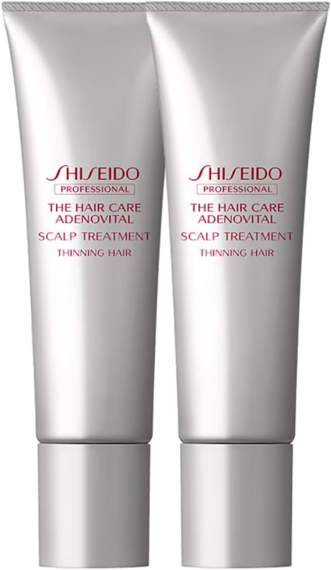ADENOVITAL（アデノバイタル） スカルプトリートメント 130g×2個｜頭皮ケア トリートメント｜ハリ・コシ・ボリューム感アップ｜サロン専売品 (130g(×2個))
