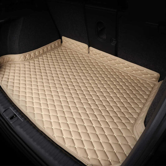 Compatible Toyota Camry AX70 Series H29.7 - Current Trunk Mat, 3D Cargo Mat, Designed for Vehicles, Luggage Mat, XPE, Leather Material, Car Trunk Floor Mat, Scratch Resistant, Custom Cargo Mat,