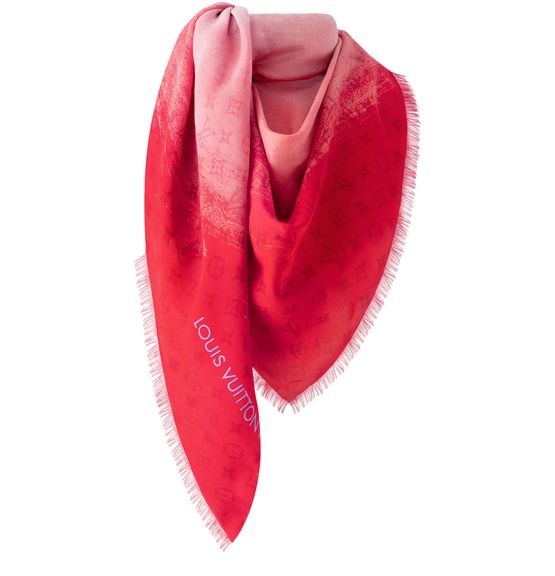 LOUIS VUITTON LV Painterly Shawl - Image 1