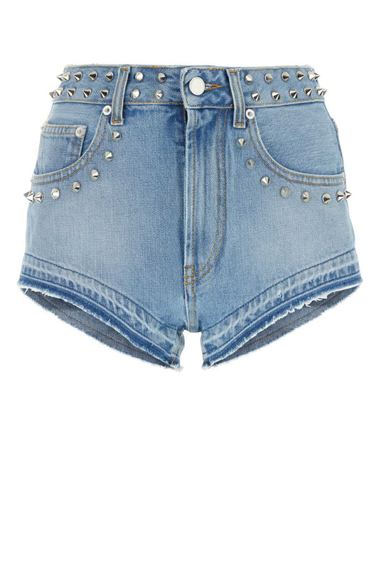 Alessandra Rich アレッサンドラリッチデニムショーツ - Image 1