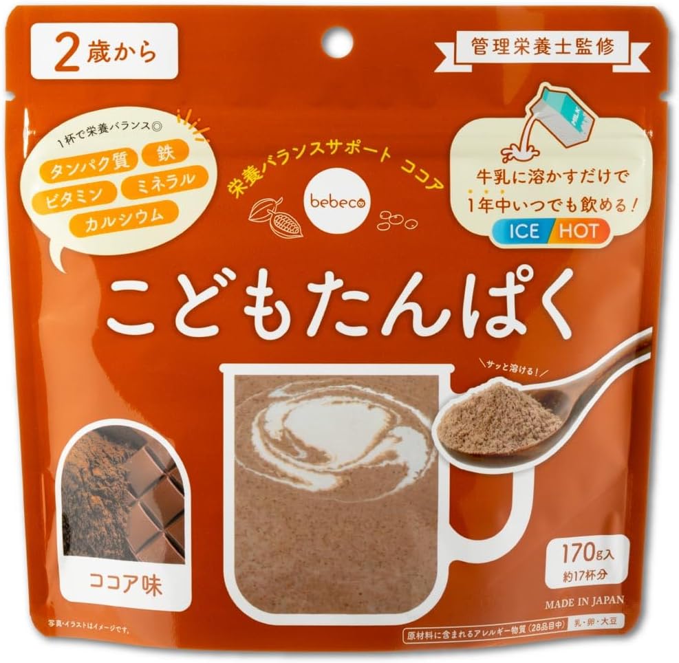bebeco Children's Protein, 6.0 oz (170 g) (6.0 oz (170 g), Cocoa Flavor)