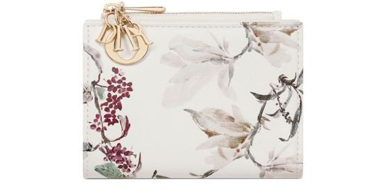 Lady Dior Dahlia Wallet - Image 1