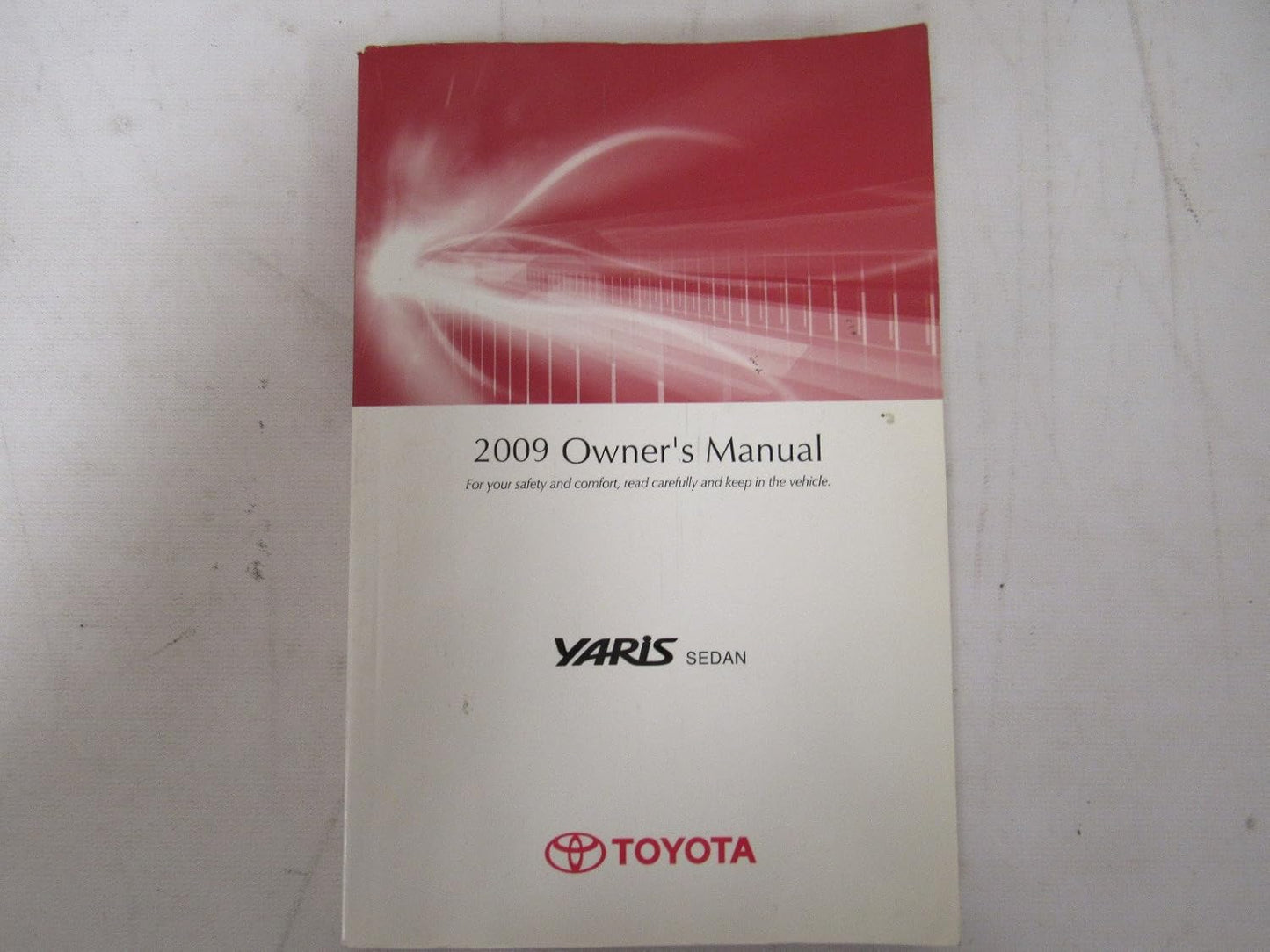 2009 Toyota Yaris Sedan Owners Manual