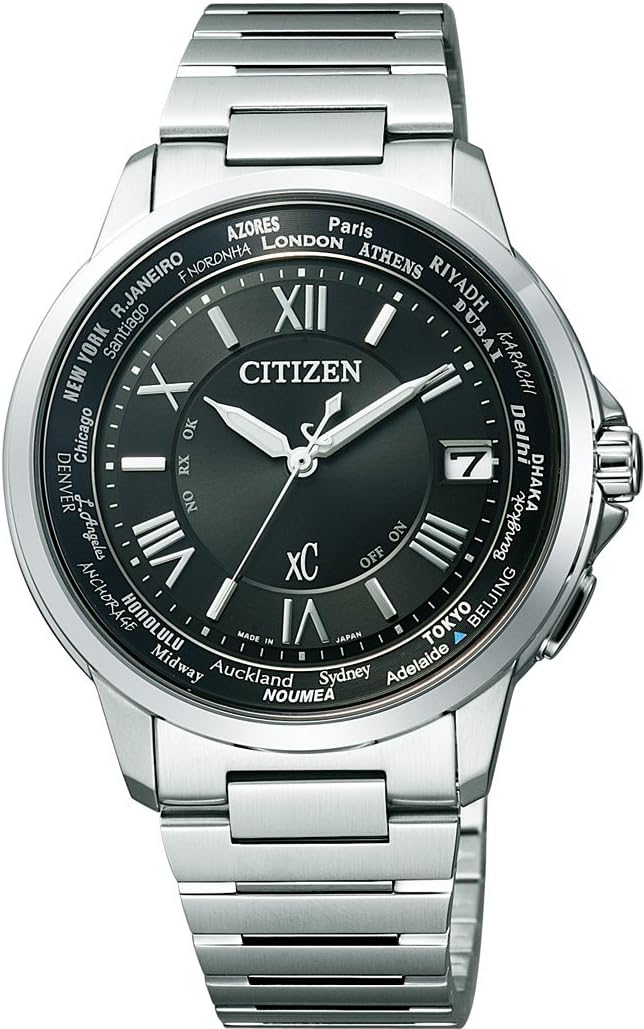 Citizen CB1020-54E xC Wristwatch, Eco-Drive, Radio Watch, Men's
