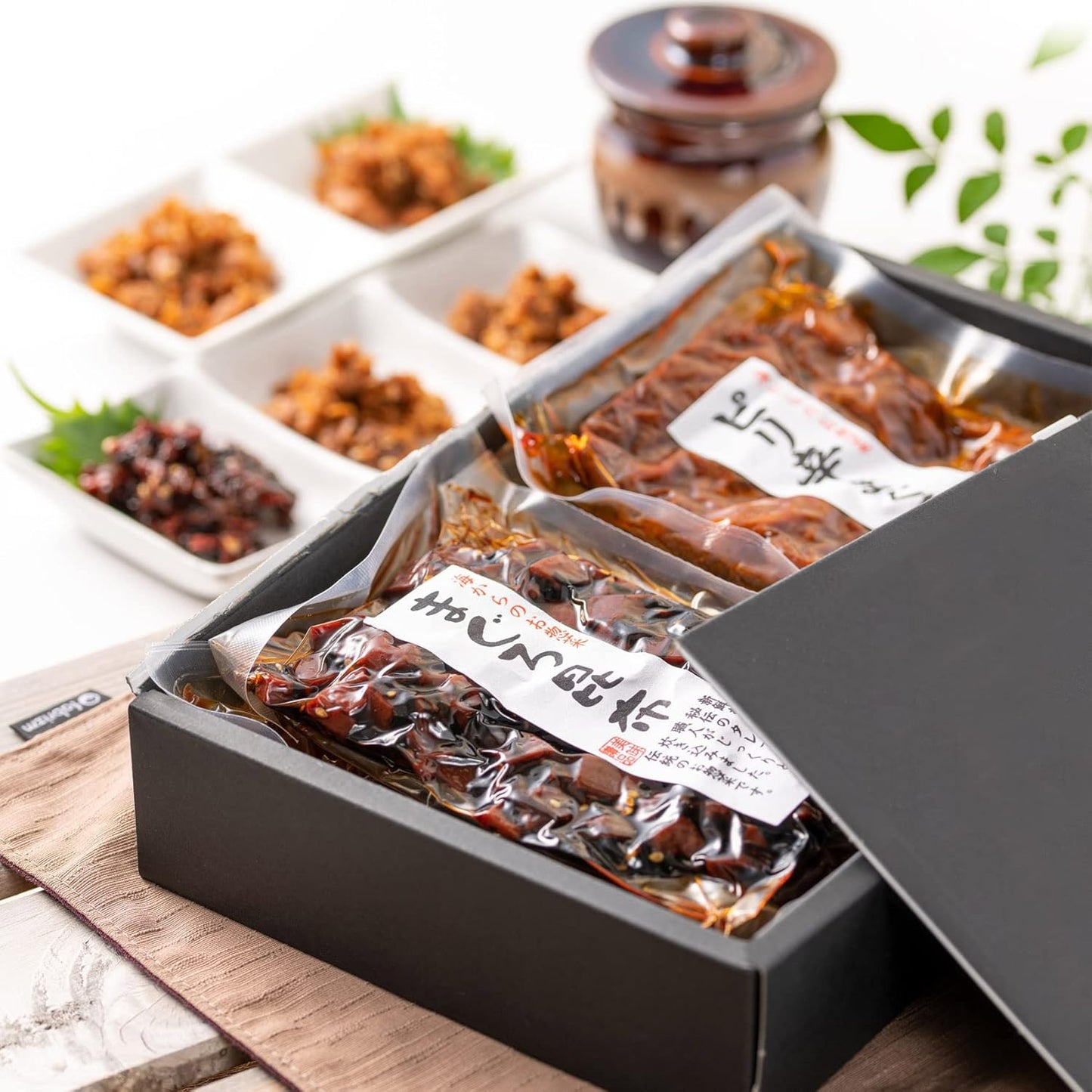 Ume Seafood, Medium Gift, Preserved Tuna, Gift Set (5 Varieties of Tuna Preservatives, Assorted), Snacks (Comes in a Presentation Box, Packaged), Seafood, Tuna Preservative, Seafood, Tuna, Boiled Horn, Delicious, Tuna Preserved Sauce of Pasta
