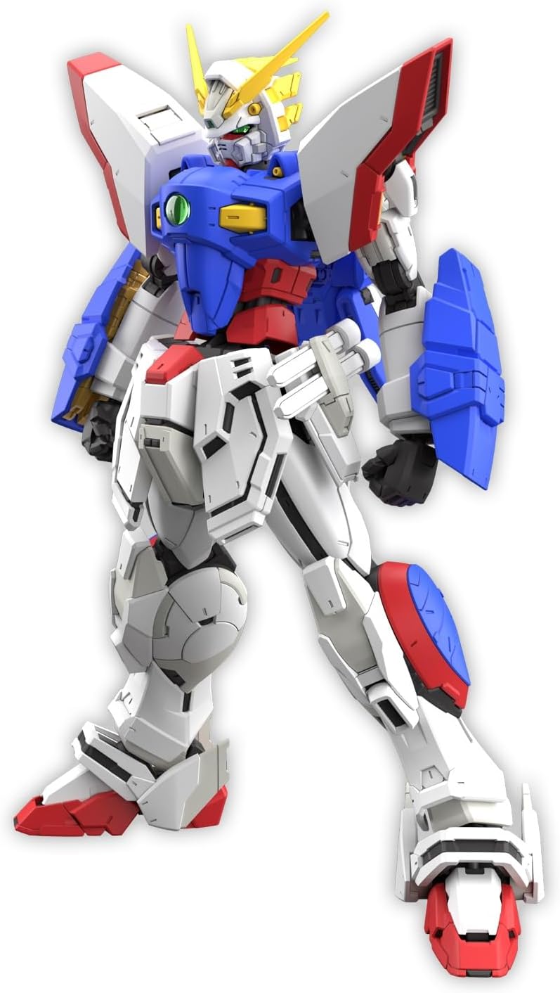 BANDAI SPIRITS RG Mobile Fighter G Gundam Shining Gundam 1/144 Scale Color-Coded Plastic Model Kit