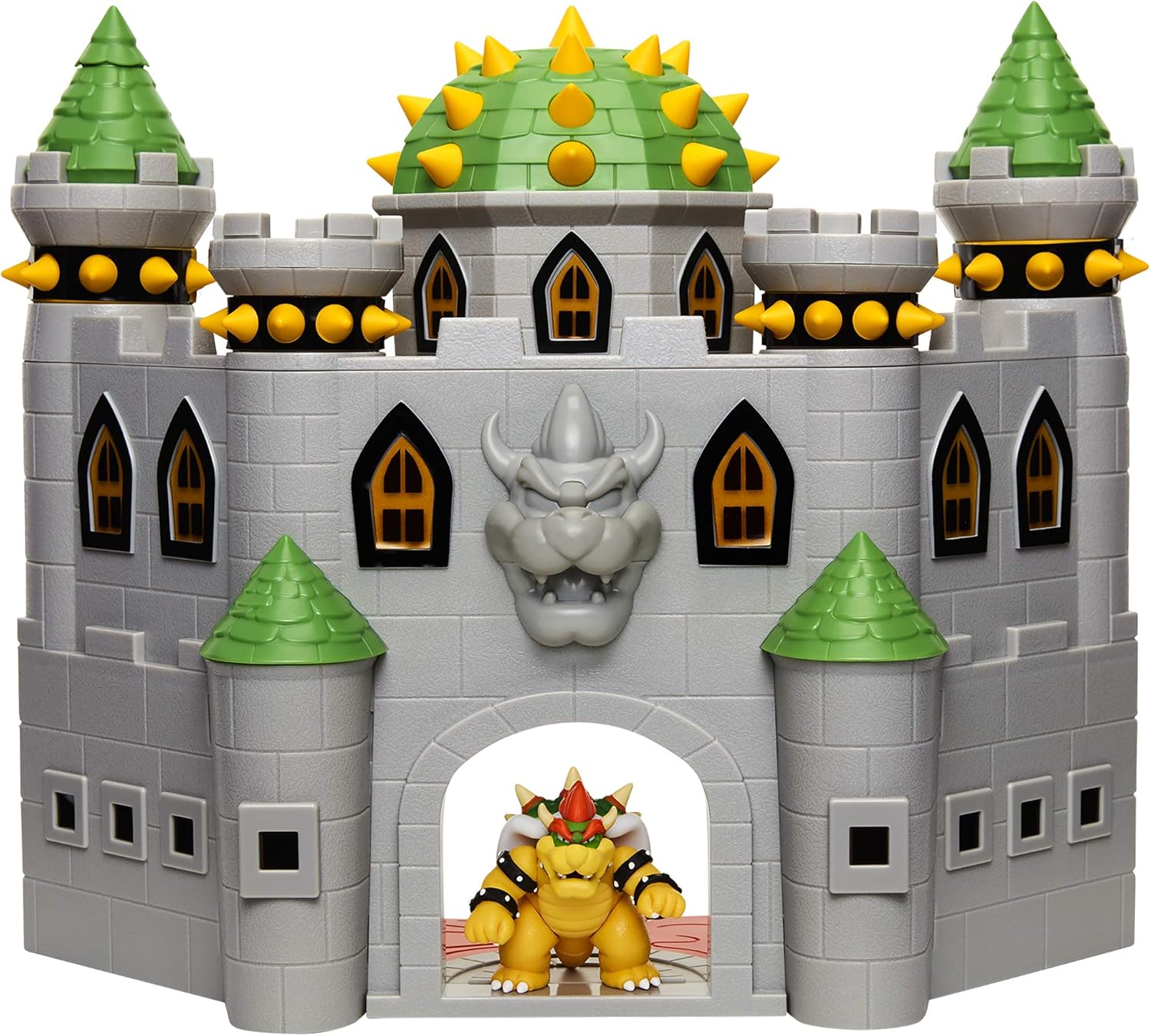 Sanei Boeki FPS-002 Super Mario Figure Collection DX Playset, Bowser Castle