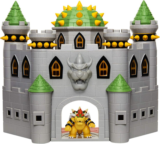 Sanei Boeki FPS-002 Super Mario Figure Collection DX Playset, Bowser Castle
