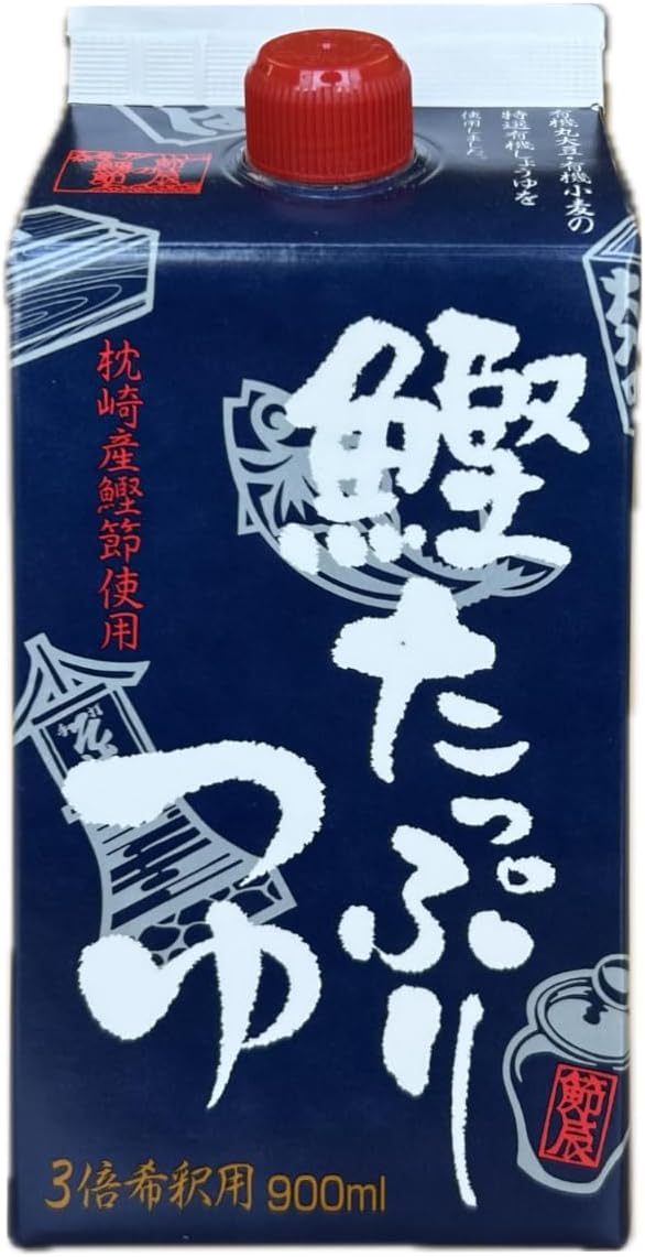Setsurin Shop Dashi Broth - Bonito Rich Soup - Mentsuyu Sauce 900ml 3x Concentrated - No Additives - No Chemical Seasonings - No Preservatives - No Yeast Extract - For Udon, Soba, Zoni, Simmered