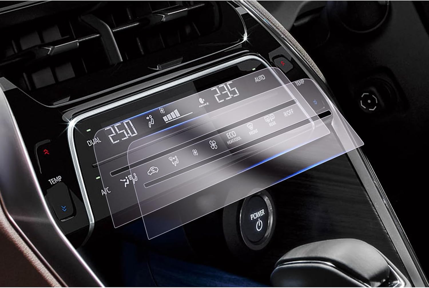 [GAFAT] Toyota Harrier 80 Series, 4th Generation, Improved in 2022, Harrier Film, Air Conditioner Scream, Harrier 80 Series, Accessories, Center Air Conditioner Panel, Car LCD Protective Film, Toray
