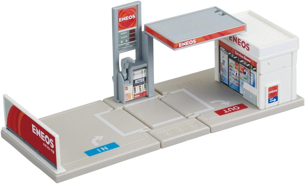 Takara Tomy Tomica Tomica Town Gas Station ENEOS Mini Car Toy Ages 3 and Up
