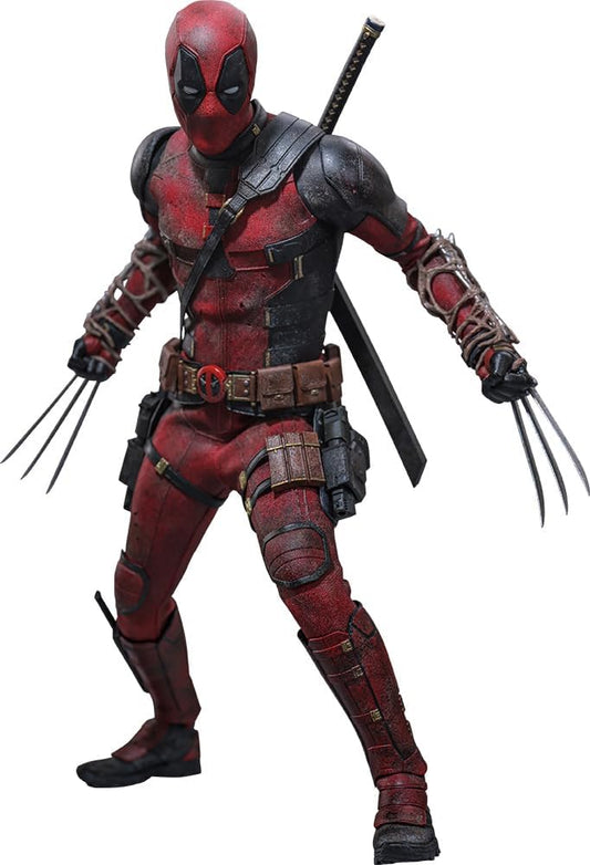 Movie Masterpiece Deadpool & Wolverine Deadpool (Battle Version) 1/6 Scale Figure