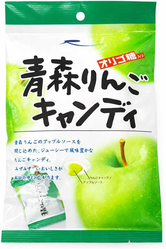 青森りんごキャンディ オリゴ糖入り 95g | 個包装, アップルソース入り, 飴, お茶請け