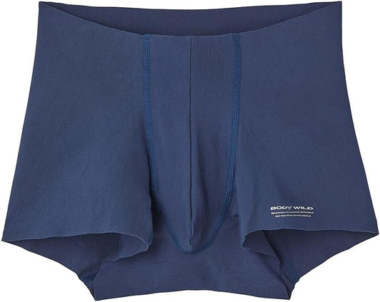 Body Wild AIRZ Men's Boxer Shorts, Cut-Off, No Elastic Waist, Unprecedented Openness, Front Closure