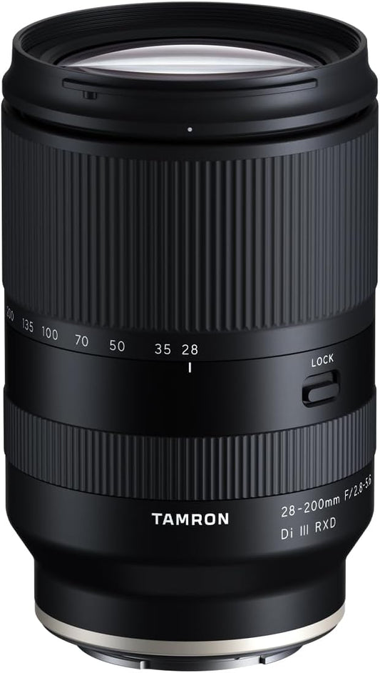 Tamron Zoom Sony E Compatible 28-200mm F/2.8-5.6 Di III RXD (Model A071)