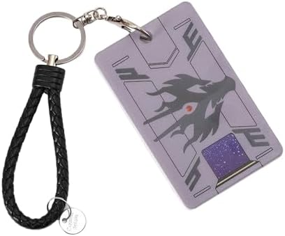 Kamen Rider Den-King Dragon King Snake Card Case Pass Case Night Ryuga IC Card Case Name Badge Case Commuter Box Anti-interference Moe Goods with Key Chain Unisex Portable Convenient Miscellaneous