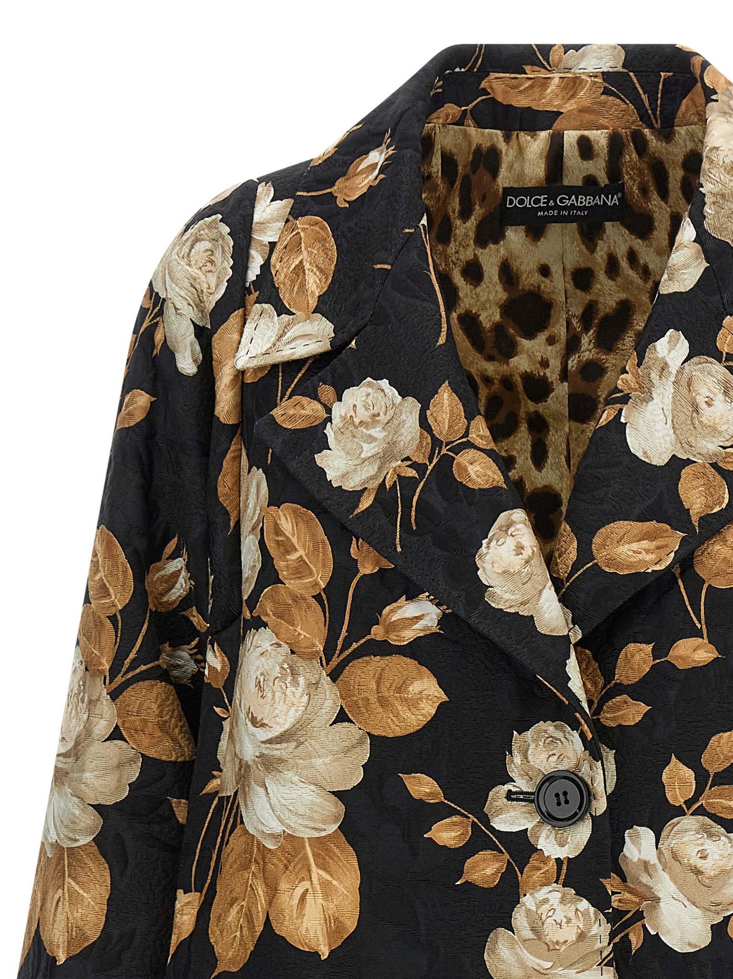 Dolce  Gabbana ドルチェ＆ガッバーナブロケードコート - Image 1