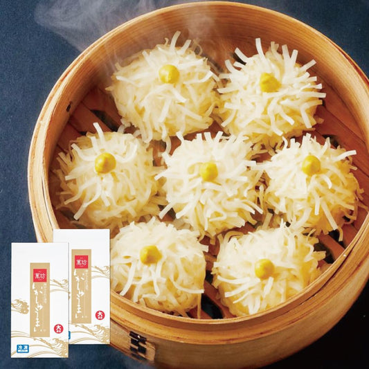 【The Store Where "Ika Shumai" Originated】Manbo Ika Shumai Daimaru 2 Boxes (A-2) (Frozen) Shumai, Baozi, Shumai, Siu Mai Gift, Chugen, Mother's Day, Father's Day, Food, Takeout, Gift Box Included, 2000