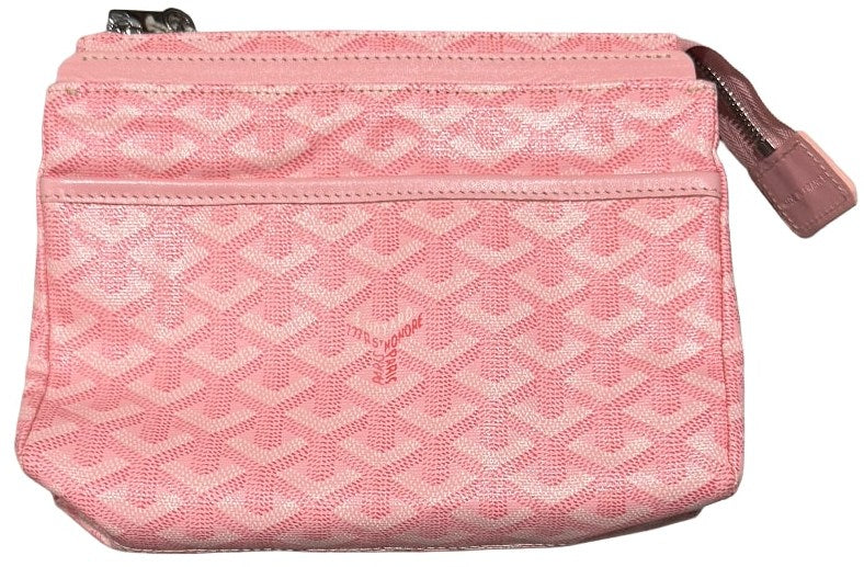 GOYARD 'PINK' MIROIR PM TOILETRY WASH BAG