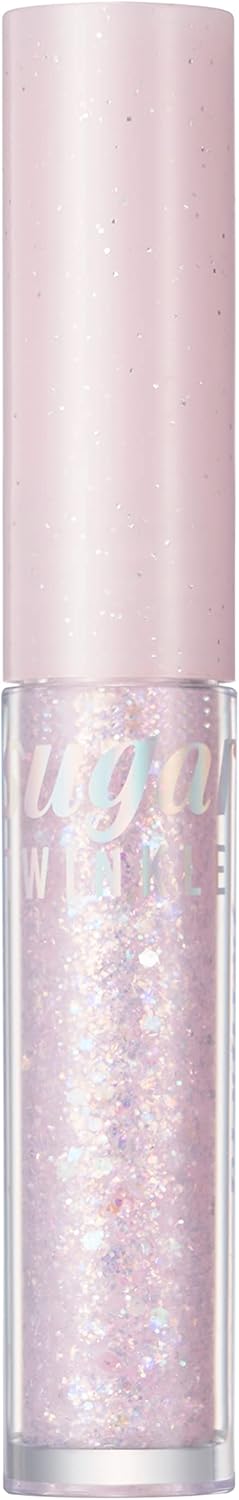 Peripera Sugar Twinkle Liquid Glitter 01 Glitter Wave, 1.9 Gram (x1)