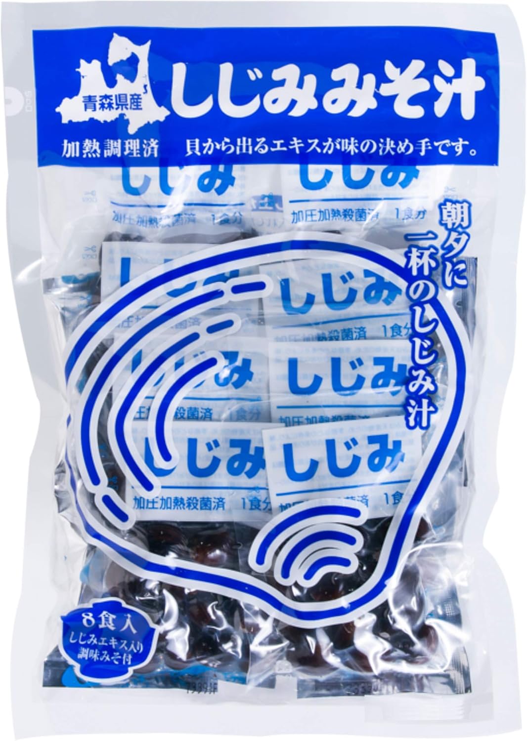 Shijimichan Honpo Shijimi Miso Soup, Set of 8
