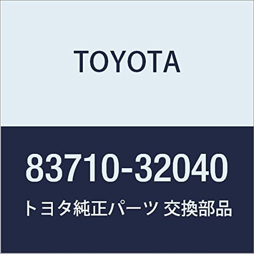 Toyota Genuine Parts Speedometer Drive Cable ASSY NO.1 Camry/V-Ist A Part Number 83710-32040