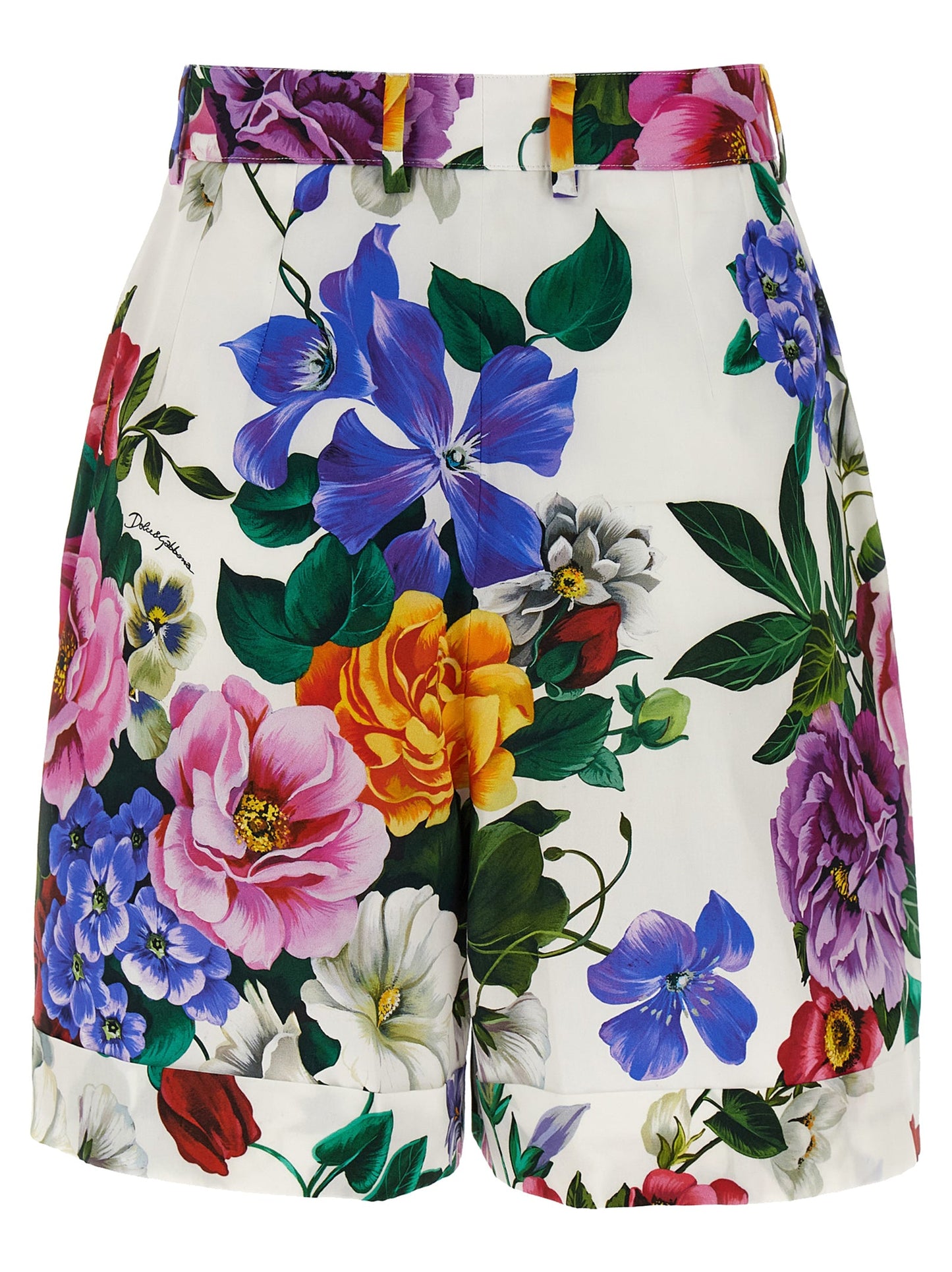 Dolce  Gabbana ドルチェ＆ガッバーナ「ブーケ」バミューダショーツ - Image 1