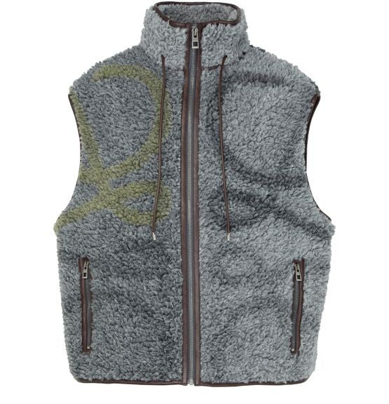 LOEWE Slevelees vest in wool blend - Image 1
