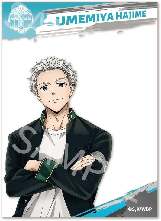 AFORCE x DRAGON HORSE WIND BREAKER Hajime Umemiya Transparent Character Card