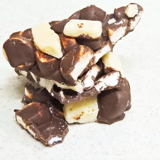 Confectionery Workshop Hanamomo Cracked Chocolate Marshmallow Fudge 6.3 oz (180 g), Hot Chocolate