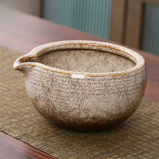 Ladfrol Matcha Bowl, Pottery, Made in Japan, Rice Bowl, Tea Ceremony, Traditional, Matcha, Tea Ceremony, Set, Pottery, Matcha, Includes Spout, Popular, Gift, Present (A)