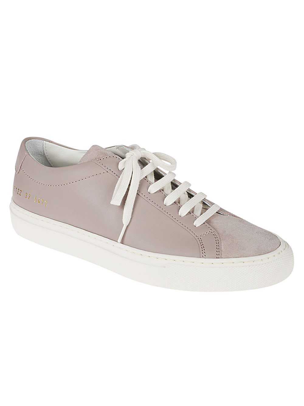 Common Projects 一般的なプロジェクトオリジナルのアキレススエードスニーカー - Image 1