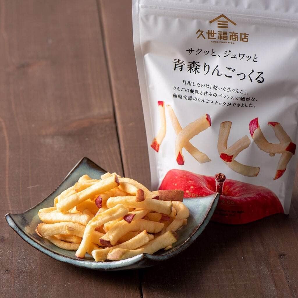Kusefuku Aomori Apple Cockuru, 1.2 oz (35 g) x 2 Packs