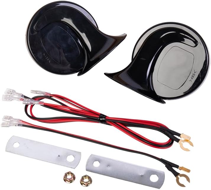 YOURS y606-008 Prius 60 Series Compatible Custom Sound Horn PRIUS Treble Bass 2-Piece Set Custom Sound Horn Horn Set External Horn Wiring Set (2) S