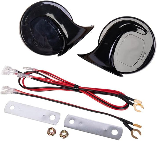 YOURS y606-008 Prius 60 Series Compatible Custom Sound Horn PRIUS Treble Bass 2-Piece Set Custom Sound Horn Horn Set External Horn Wiring Set (2) S