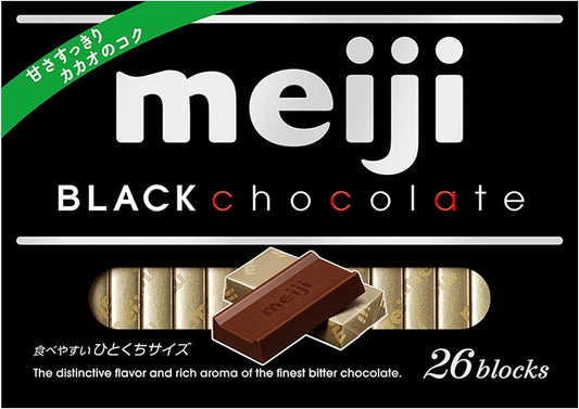 Meiji Black Chocolate Box, 4.2 oz (120 g) x 6 Boxes