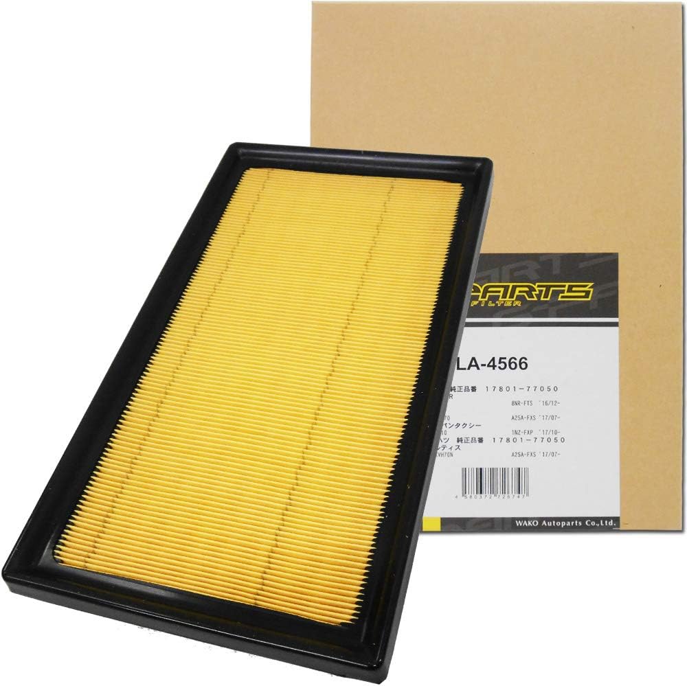 エアフィルター エアクリーナー トヨタ ダイハツ CH-R カムリ ビスタ アルティス (NGX10 NGX50 AXVH70 AXVH70N) LA-4566 G-PARTS 純正フィルターメーカー オリジナルブランド