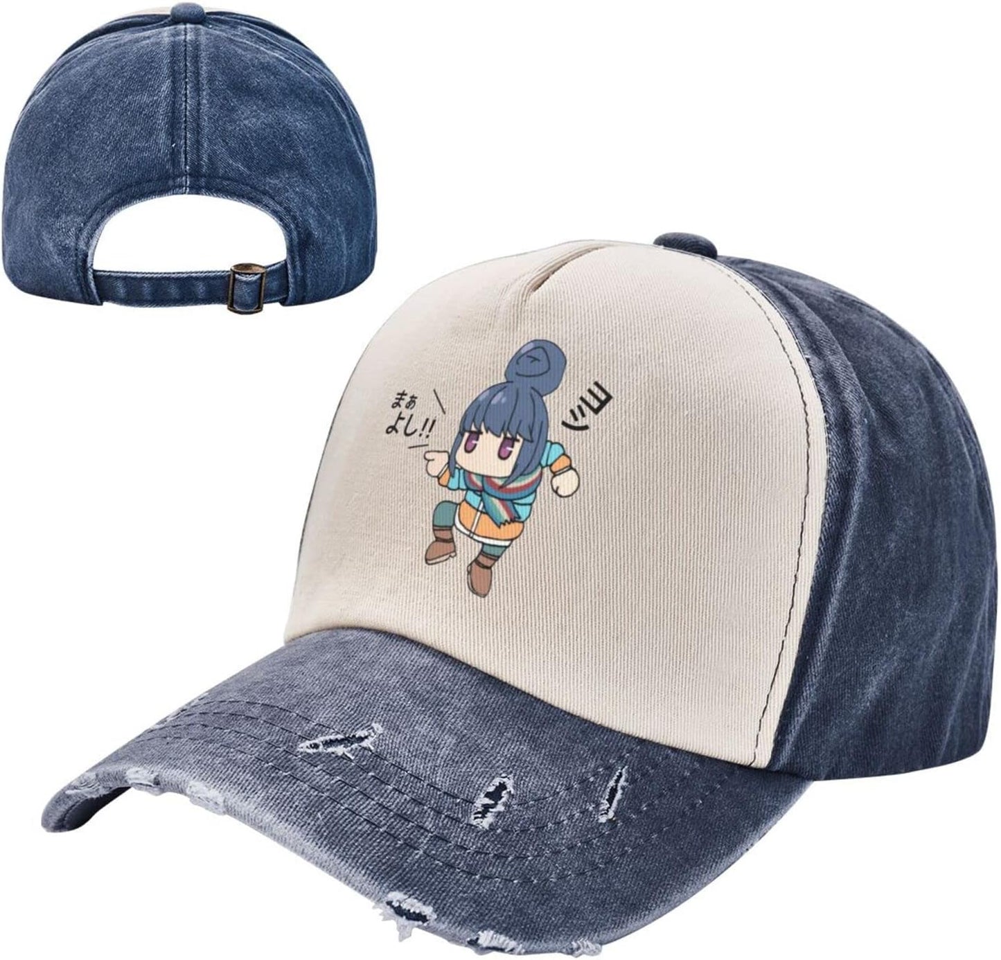 ZOOKISS Men's Hat, Quick Dry Cap, Adjustable, Lightweight, Breathable, Sunshade, Outdoor Cap, Baseball Cap, UV Protection, Spring, Summer, Autumn, Winter, Hat, Unisex, Anime Goods, Character Gift,