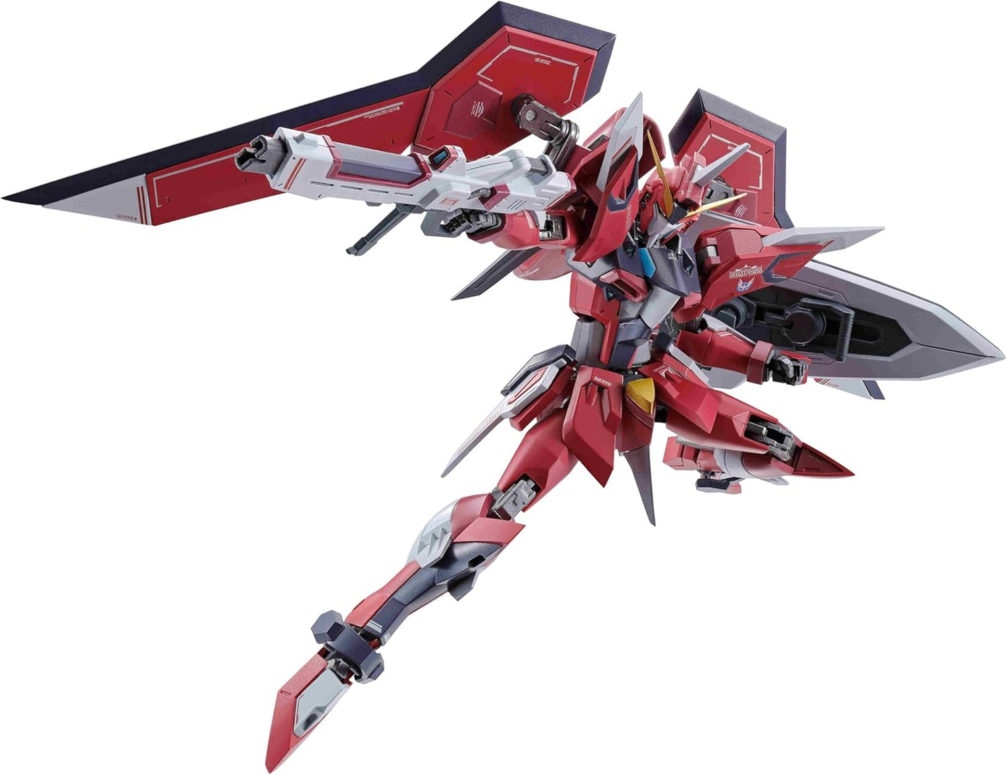 TAMASHII NATIONS Metal Robot Spirits Mobile Suit Gundam SEED FREEDOM Immortal Justice Gundam, Approx. 5.5 inches (140 mm), ABS & PVC & Die-cast, Pre-painted Complete Action Figure