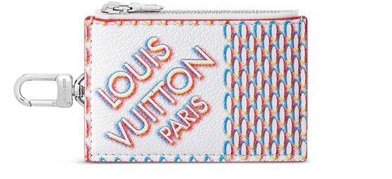 LOUIS VUITTON Double Zipped Card Holder - Image 1