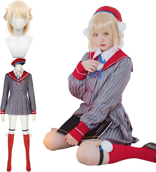 VTuber Cosplay Costume, Holo Live Costume, Includes Wig, Suisei Hoshizai Amiya Kokoro Jitouya, Aka Minato, Kentoshi Tatano, Cosplay Costume, For Adults, Virtual Life, Halloween, Christmas Events