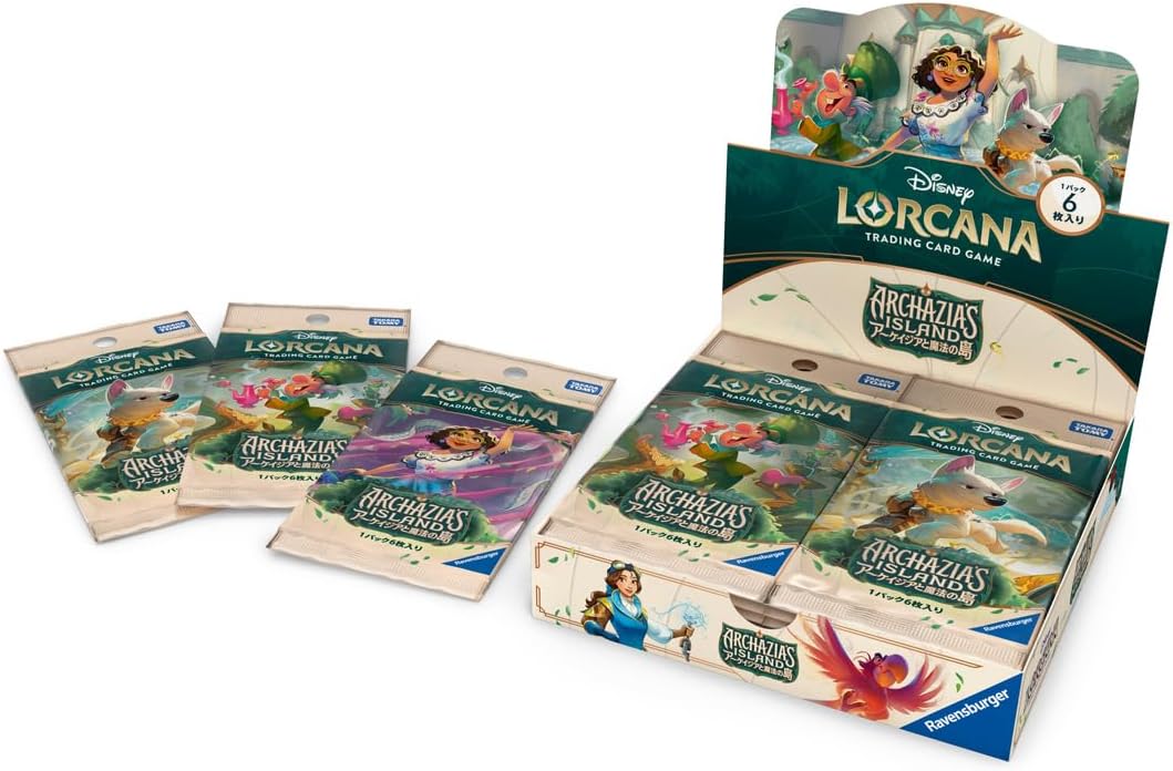 Takara Tomy Disney Lorcana TCG Japanese Edition Booster Pack Ursula's Return BOX