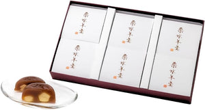 Yamadaya Manju Chestnut Yo-kan, Pack of 6 | 和菓子,ギフト,水ようかん,詰め合わせ,個包装,高級,お菓子,お取り寄せ,お茶菓子,手土産,愛媛,贈答品,スイーツ,あんこ,プレゼント,お礼,お返し,お供え,お中元,敬老の日,お彼岸