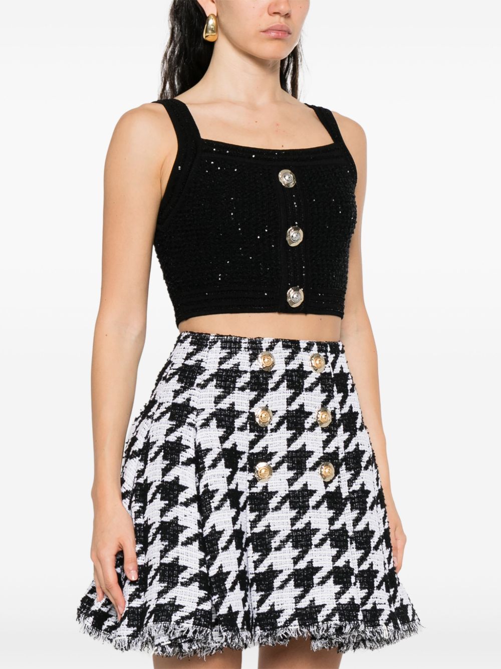 Balmain Tweed Top - Image 1