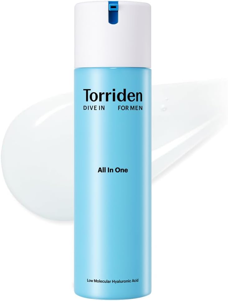 Torriden Dive in for Men All-in-One Gel, 7.1 oz (200 g), Official Product, Men's, Skin Care, Lotion, Cream, Moisturizing, Hyaluronic Acid, Inner Dry, Sebum