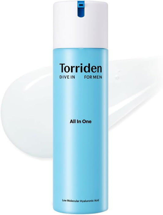 Torriden Dive in for Men All-in-One Gel, 7.1 oz (200 g), Official Product, Men's, Skin Care, Lotion, Cream, Moisturizing, Hyaluronic Acid, Inner Dry, Sebum