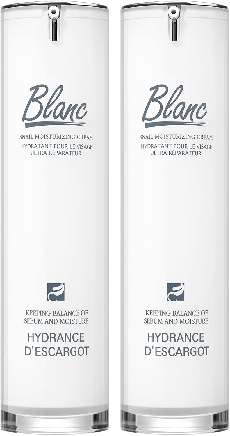 BLANC Official Deer Cream Containing Snail Extract High Concentrated Deer Cream 60ml Set of 2 / Korean Cosmetics Korean Skin Care Korean Cream