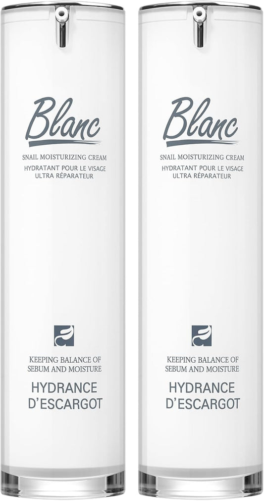 BLANC Official Deer Cream Containing Snail Extract High Concentrated Deer Cream 60ml Set of 2 / Korean Cosmetics Korean Skin Care Korean Cream