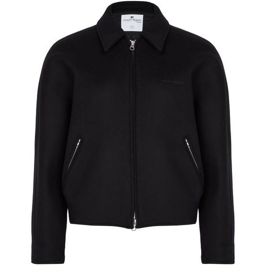 COURREGES Embroidered wool bomber jacket - Image 1