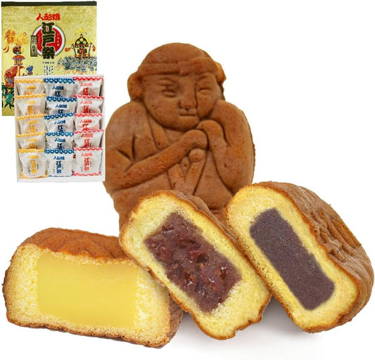 Shoei Edo-Festi Dollware Assorted, Pack of 15 (Koshian, Granulated Amber, Custard)